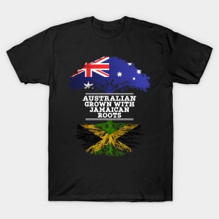 Australian Grown With Jamaican Roots - Gift for Jamaican With Roots From Jamaica T-Shirt